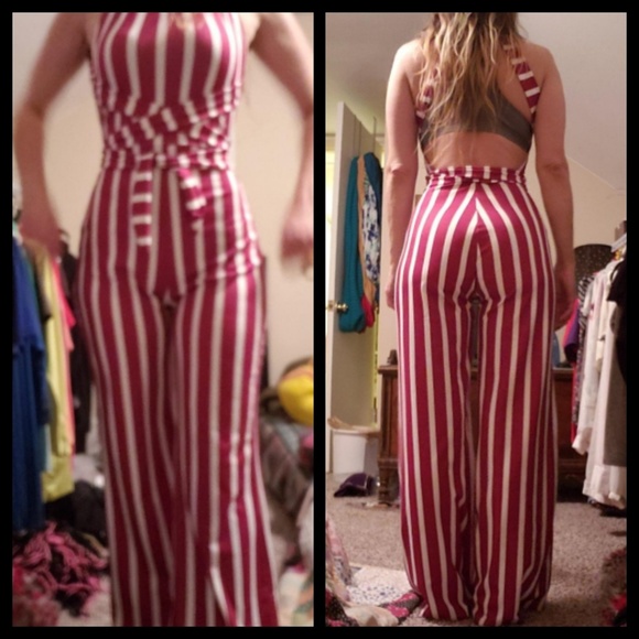 Stripe Jumpsuits - Picture 5 of 8